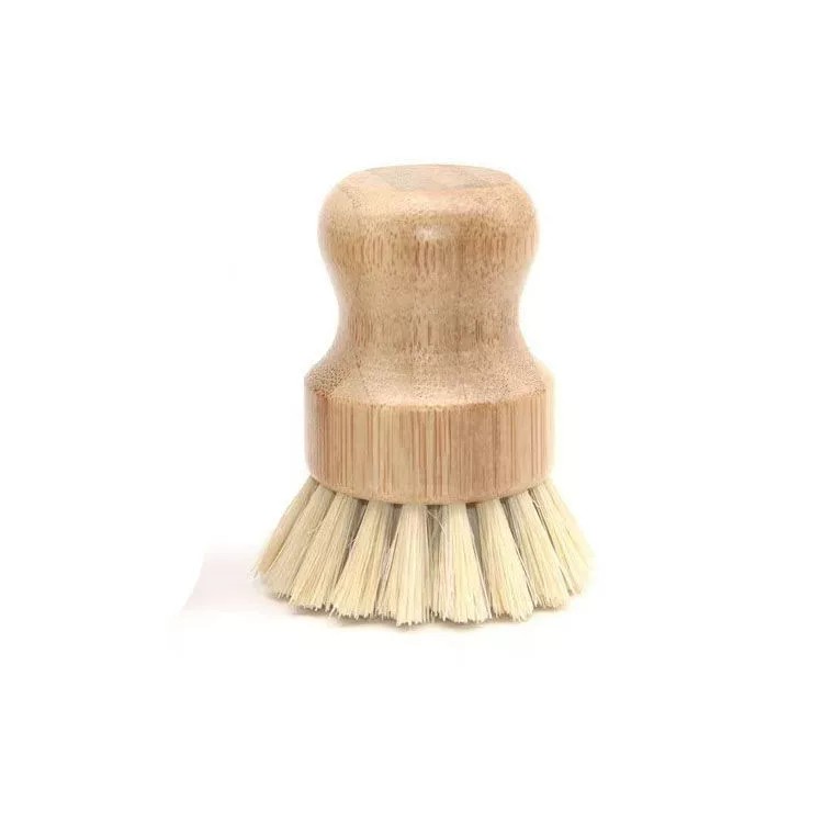 Spazzola per piatto di bambù