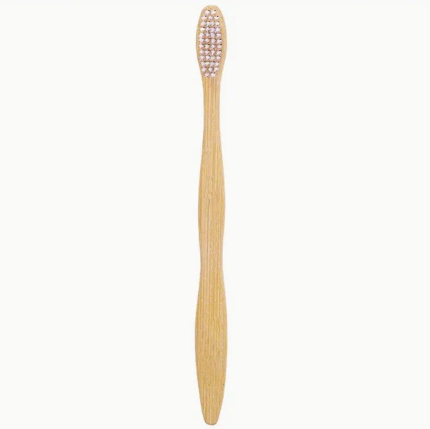 Spazzolino da denti a onda di bambù