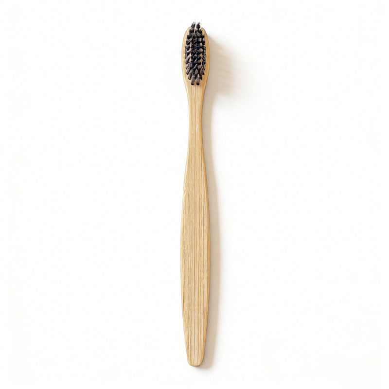 spazzolino da denti in bambù dell'hotel