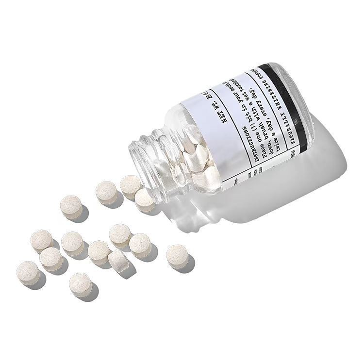 Compresse di dentifricio sbiancante